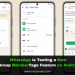 WhatsApp, group member tags