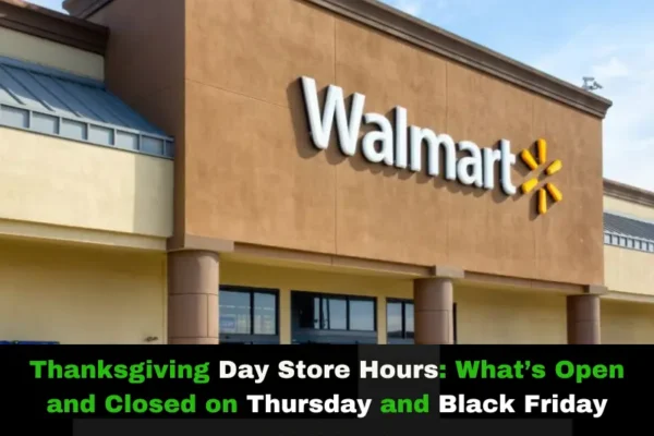 Thanksgiving Day Store Hours