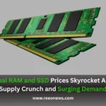 Global RAM and SSD Prices