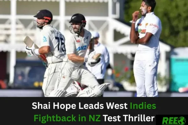 Shai Hope Leads West Indies Fightback