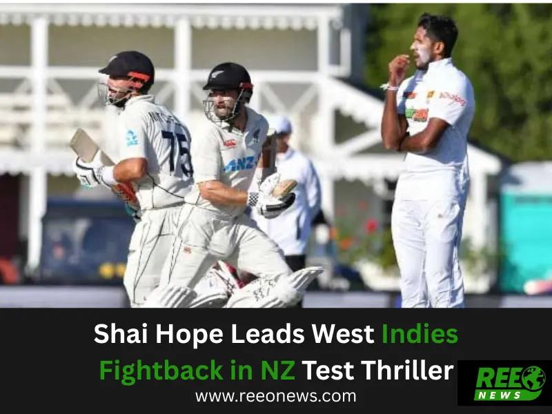 Shai Hope Leads West Indies Fightback