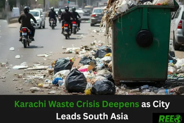 Karachi waste