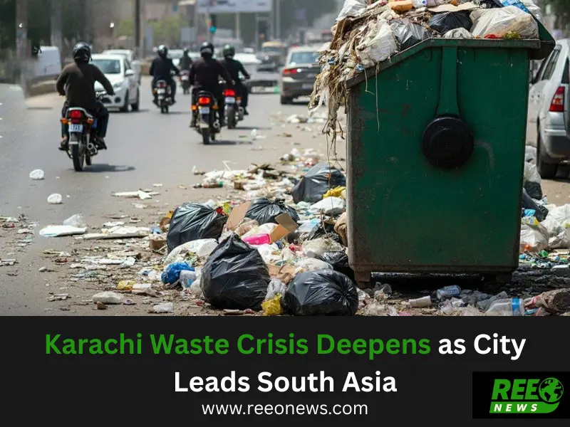 Karachi waste