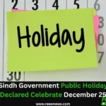Sindh government public holiday
