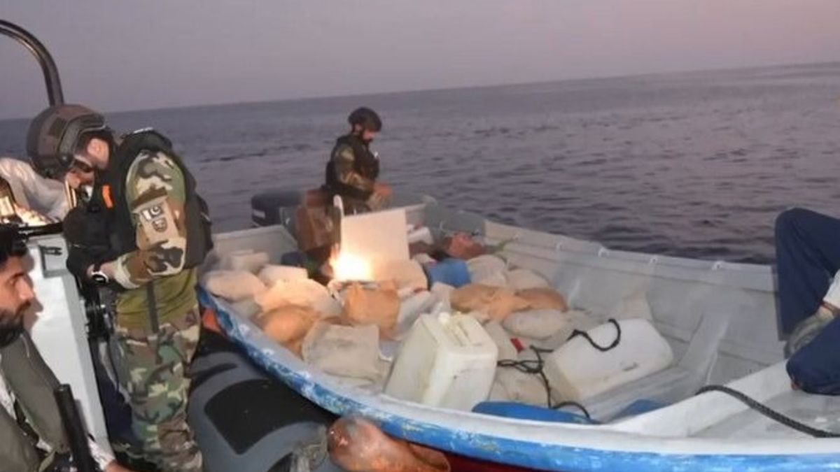 Ice smuggling Pakistan