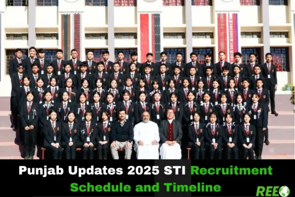 Punjab Updates 2025 STI Recruitment Schedule and Timeline