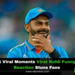 5 Viral Moments: Virat Kohli Funny Reaction Stuns Fans