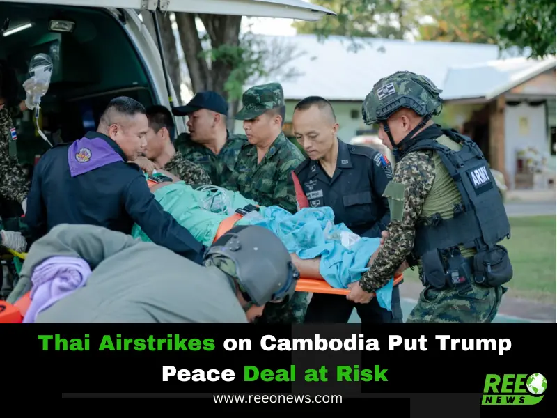 Thai Airstrikes on Cambodia