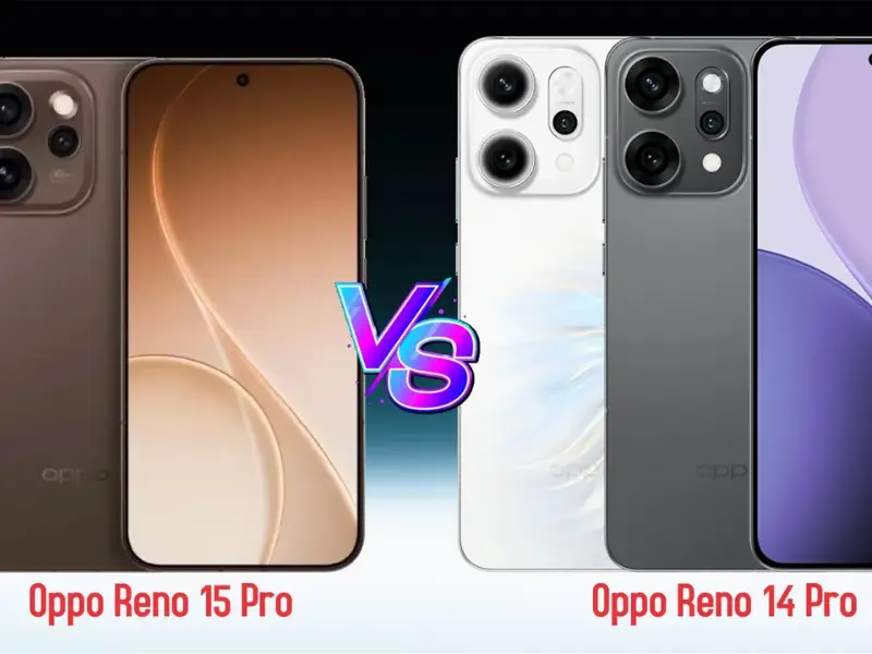 Oppo Reno 15 Pro vs Oppo Reno 14 Pro